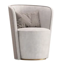 Armchair manro cazarina interiors velvet leather